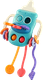 Миниатюра изображения товара Развивающая игрушка ROXY-KIDS Busy Bottle / RMON-003-B (голубой)