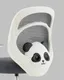 Миниатюра изображения товара Кресло детское TopChairs Panda OUE-2546 (серый)