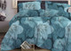 Миниатюра изображения товара Комплект постельного белья Бояртекс № 323 Богема 4/1 Вид (L) 2сп с европростыней (бязь, бирюзовый)