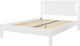 Миниатюра изображения товара Полуторная кровать Bravo Мебель Сканди 140х200 (белый античный)