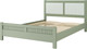 Миниатюра изображения товара Двуспальная кровать Bravo Мебель Фрида 160х200 (зеленый самшит)