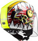 Миниатюра изображения товара Мотошлем LS2 OF602 Funny Crunch (L, White H-V Yellow)