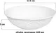 Миниатюра изображения товара Набор салатников Elan Gallery Ажур / 230280 (New Bone China)