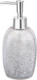 Миниатюра изображения товара Дозатор для жидкого мыла Elan Gallery 240586 (серебряный глиттер)