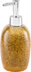 Миниатюра изображения товара Дозатор для жидкого мыла Elan Gallery 240587 (золотой глиттер)