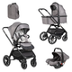 Миниатюра изображения товара Детская универсальная коляска Farfello 3в1 Belleza 2025 / FB-7 (туманно-серый)