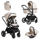 Миниатюра изображения товара Детская универсальная коляска Farfello 3в1 Belleza 2025 / FB-6 (жемчужный)