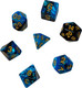 Миниатюра изображения товара Набор кубиков для настольной игры Время игры Дайсы для ДнД Сапфир / 9891845 (7шт)