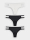 Миниатюра изображения товара Комплект женских трусов Mark Formelle 412438-3 (р.102, черный/белый)