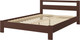 Миниатюра изображения товара Полуторная кровать Bravo Мебель Лана 160х200 (орех)