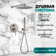 Миниатюра изображения товара Душевая система со смесителем Grocenberg  GB5099NK-3