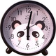 Миниатюра изображения товара Настольные часы ILikeGift Sleepy Panda / GH211-04 (черный)