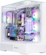 Миниатюра изображения товара Корпус для компьютера Zalman P40 Prism Plus (белый)