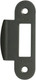 Миниатюра изображения товара Ответная планка Нора-М 504.18 с заходом (графит)