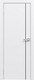 Миниатюра изображения товара Дверь межкомнатная Юни Эмаль Line 1 70x200 (белый/черный)
