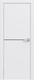 Миниатюра изображения товара Дверь межкомнатная Юни Эмаль Line 7 90x200 (белый/черный)