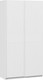 Миниатюра изображения товара Шкаф-купе ТриЯ Оскар Тиффани Т2 1200 / 282707 (белая/белый снег/белый софт)