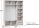 Миниатюра изображения товара Шкаф-купе ТриЯ Оскар Тиффани Т2 1800 / 282740 (белая/кашемир/кашемир матовый)