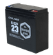 Миниатюра изображения товара Аккумуляторная батарея Chilwee 6-DZFG-23HTP (23 А/ч)