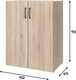 Миниатюра изображения товара Шкаф Mio Tesoro Tandem 2D (дуб сонома)