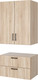 Миниатюра изображения товара Комплект выдвижных ящиков Mio Tesoro Tandem 2S (дуб сонома)