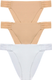 Миниатюра изображения товара Комплект женских трусов Mark Formelle 412567-3 (р.98, бежевый-2)
