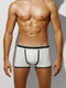 Миниатюра изображения товара Комплект мужских трусов Mark Formelle 411165-2 (р.102-112, белый/черный)
