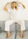 Миниатюра изображения товара Штаны пижамные Dea Mia Capri Trousers 5304 рис.0015 (р.170,176-106, молочный)