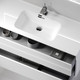 Миниатюра изображения товара Тумба с умывальником Sancos Urban / UR120-1W + CN7006 (белый глянец)