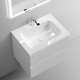 Миниатюра изображения товара Тумба с умывальником Sancos Snob T / SNT60W + CN7011 (бьянко)