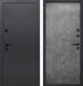 Миниатюра изображения товара Входная дверь Гарда Isoterma букле графит/бетон лофт грей (86x205, правая)