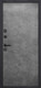 Миниатюра изображения товара Входная дверь Гарда Isoterma букле графит/бетон лофт грей (96x205, левая)