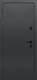 Миниатюра изображения товара Входная дверь Гарда Isoterma букле графит/бетон лофт грей (96x205, левая)