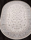 Миниатюра изображения товара Ковер Merinos Valencia Deluxe F014-OVAL-CREAM-L.BLUE (2х3)