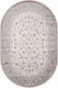 Миниатюра изображения товара Ковер Merinos Valencia Deluxe F014-OVAL-CREAM-L.BLUE (2х3)