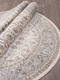 Миниатюра изображения товара Ковер Merinos Valencia Deluxe F014-OVAL-CREAM-L.BLUE (2х3)