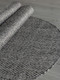 Миниатюра изображения товара Циновка Merinos Kair S156-OVAL-DARK GRAY (1.4х2)