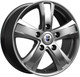 Литой диск K&K Канцлер 18x8" 5x139.7мм DIA 95.3мм ET 45мм Дарк платинум — фото 2