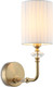 Миниатюра изображения товара Бра Ambrella LH71506 BS/FR (латунь/белый матовый)