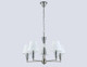 Миниатюра изображения товара Люстра Ambrella LH75253/5 SN/FR (сатин никель/белый матовый)