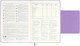 Миниатюра изображения товара Ежедневник Escalada Лайка / 70615 (160л, сиреневый)