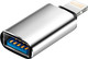 Миниатюра изображения товара Адаптер Bingo с USB 3.0 на Lightning (серебристый)