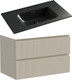 Миниатюра изображения товара Тумба с умывальником Sancos Snob T / SNT80CE + CN7005MB (бежевый)
