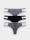 Миниатюра изображения товара Комплект женских трусов Mark Formelle 412438-3 (р.106, зебра на сером)