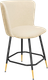 Миниатюра изображения товара Стул барный Sheffilton SHT-ST36/S148-1 (бежевый/черный муар/золото)