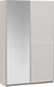 Миниатюра изображения товара Шкаф-купе ТриЯ Оскар Тиффани Т2 1400 / 282734 (серебристый/кашемир/кашемир матовый)