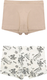 Миниатюра изображения товара Комплект трусов детских Mark Formelle 413344-2 (р.134/140-68-60, граффити на молочном/бежевый)