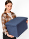 Миниатюра изображения товара Пуф Гелеос 49-НВ складной (синий)