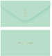 Миниатюра изображения товара Конверт для денег Meshu Нежная мята / MS_55129