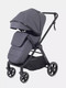 Миниатюра изображения товара Детская универсальная коляска Rant Basic Wave 2 в 1 / RA162 (графит)